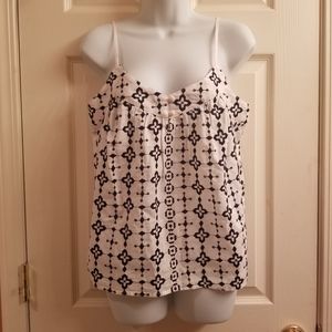 NWT Lucky Brand Embroidered Top